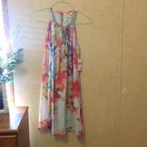 Beautiful knee length floral dress